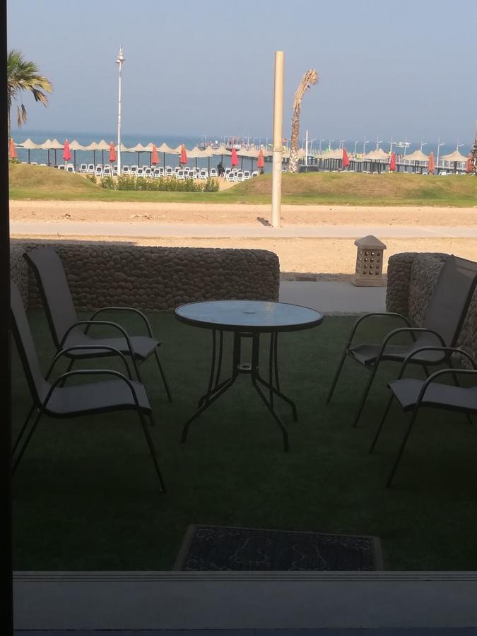 Sea View Chalet With Garden At Porto South Beach - Families Only Ain Sukhna Ngoại thất bức ảnh